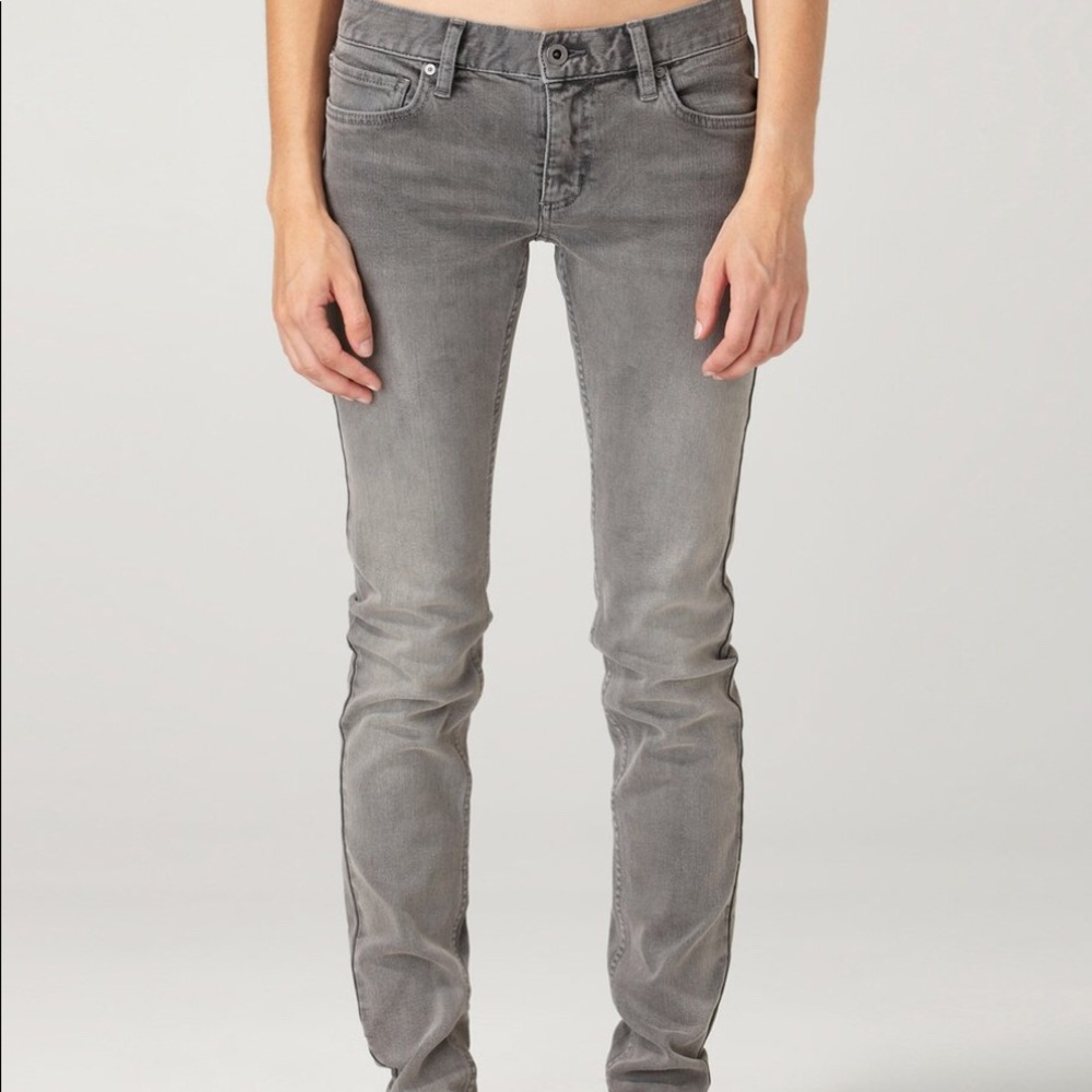 NWT DC Gray Skinny Jeans Size 28